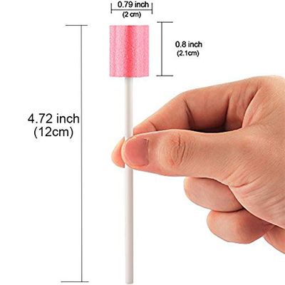 Disposable Oral Swabs-Untreated Mouth Sponge?Individually wrapped?100pack/box?