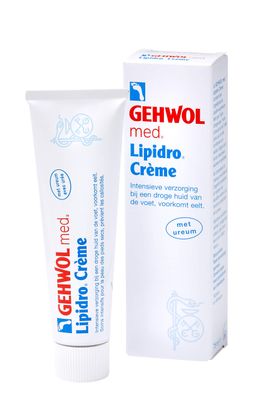 Gehwol Med Lipidro Cream for Unisex, 2.6 Fl Oz (Pack of 1)