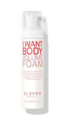 ELEVEN AUSTRALIA I Want Body Volume Foam Perfect Pre-Styler for Fine Hair - 6.8 Fl Oz