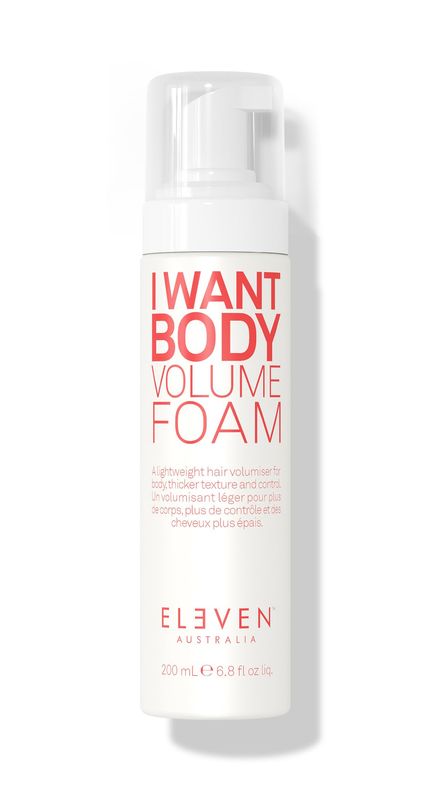 ELEVEN AUSTRALIA I Want Body Volume Foam Perfect Pre-Styler for Fine Hair - 6.8 Fl Oz