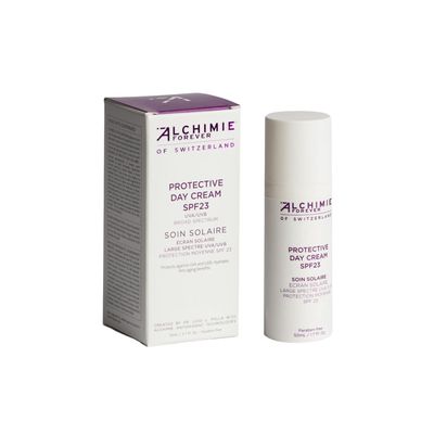 Alchimie Forever Protective Day Cream SPF 23 | Benzene-Free Protects Against UVA &amp; UVB and Hydrates | 1.7 Fl Oz