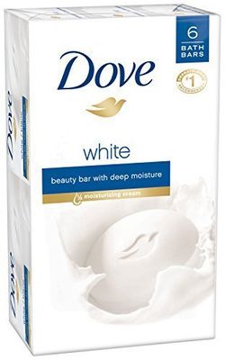 Dove Beauty Bar, White, 4 Ounce 6 Bar