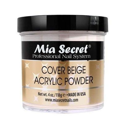 Mia Secret COVER BEIGE ACRYLIC POWDER 4oz