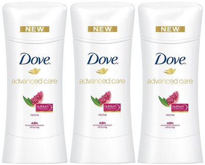 Dove Advanced Care Anti-Perspirant Deodorant, Revive 2.6 Oz (Pack of 3)
