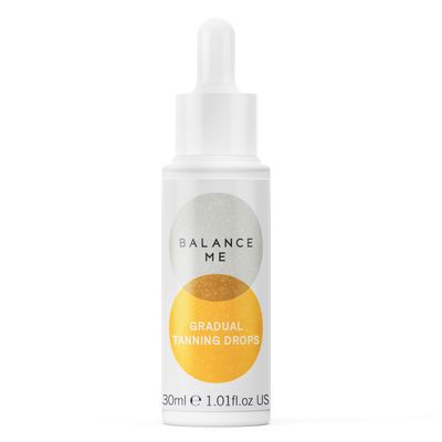 Balance Me Gradual Tanning Drops 1.01 fl oz, With Vitamin E, Self Tanning for Face &amp; Body, Streak-Free, No Odour, Hydrating, Vegan &amp; Cruelty-Free