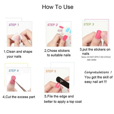 WOKOTO 6 Sheets Self-Adhesive Nail Polish Wraps for Toes and 1Pc Nail File Shinny Solid Silver Stickers Toe Nail Polish Strips for Women Girl Kids