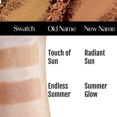 BaeBlu Organic Bronzer 100% Natural Matte Pressed Powder, Made in USA, Summer Glow