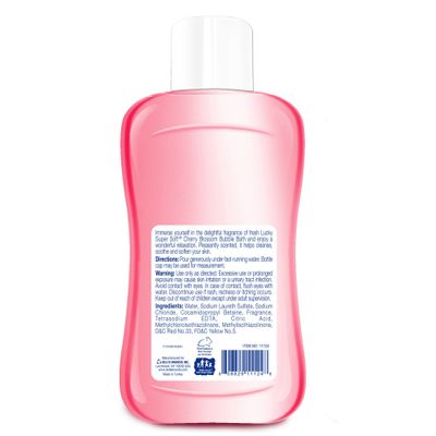 Lucky Super Soft Bubble Bath, Cherry Blossom, 20 Ounce
