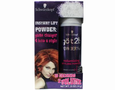 Got 2B Powder&#39;Ful Volumizing Style Powder 0.35 Ounce (10ml) (6 Pack)