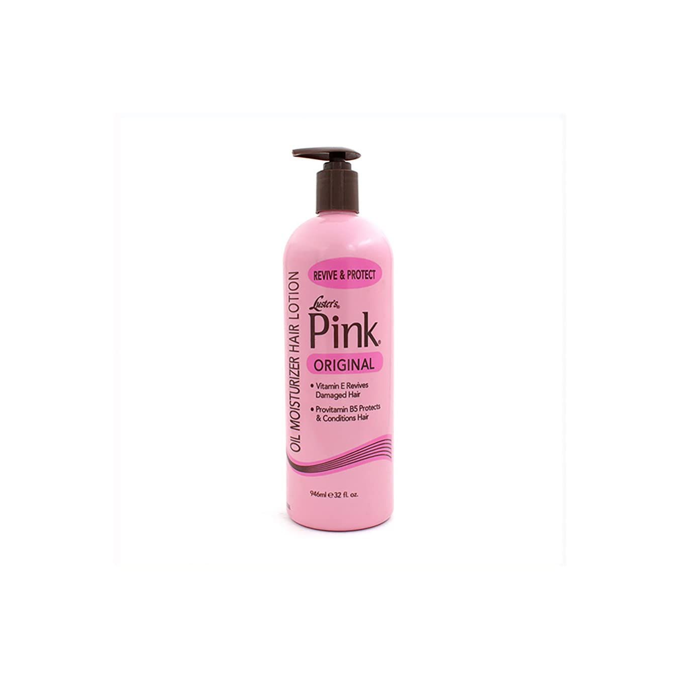 Luster&#39;s Pink Oil Moisturizer Hair Lotion 946 ml/32 fl oz Pink