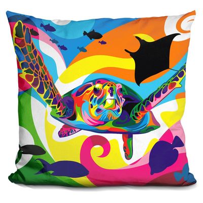 LiLiPi Underwater Decorative Accent Throw Pillow