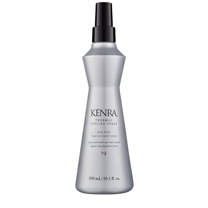 Kenra Thermal Styling Spray 19 | Heat Protection Spray | Firm Hold Heat-Activated Spray | Tames Frizz, Flyaways &amp; Adds Shine | All Hair Types | 10 fl. Oz