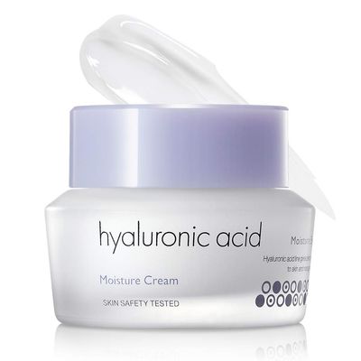 It&#39;S SKIN Hyaluronic Acid Moisture Cream, Hydrating &amp; Firming Face Moisturizer for Dry to Combination Skin, Long-Lasting Hydration, Day &amp; Night Cream 1.69 fl.oz