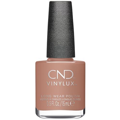 CND Vinylux Longwear Nude Nail Polish, Gel-like Shine &amp; Chip Resistant Color, Satin Pajamas, 0.5 fl. oz