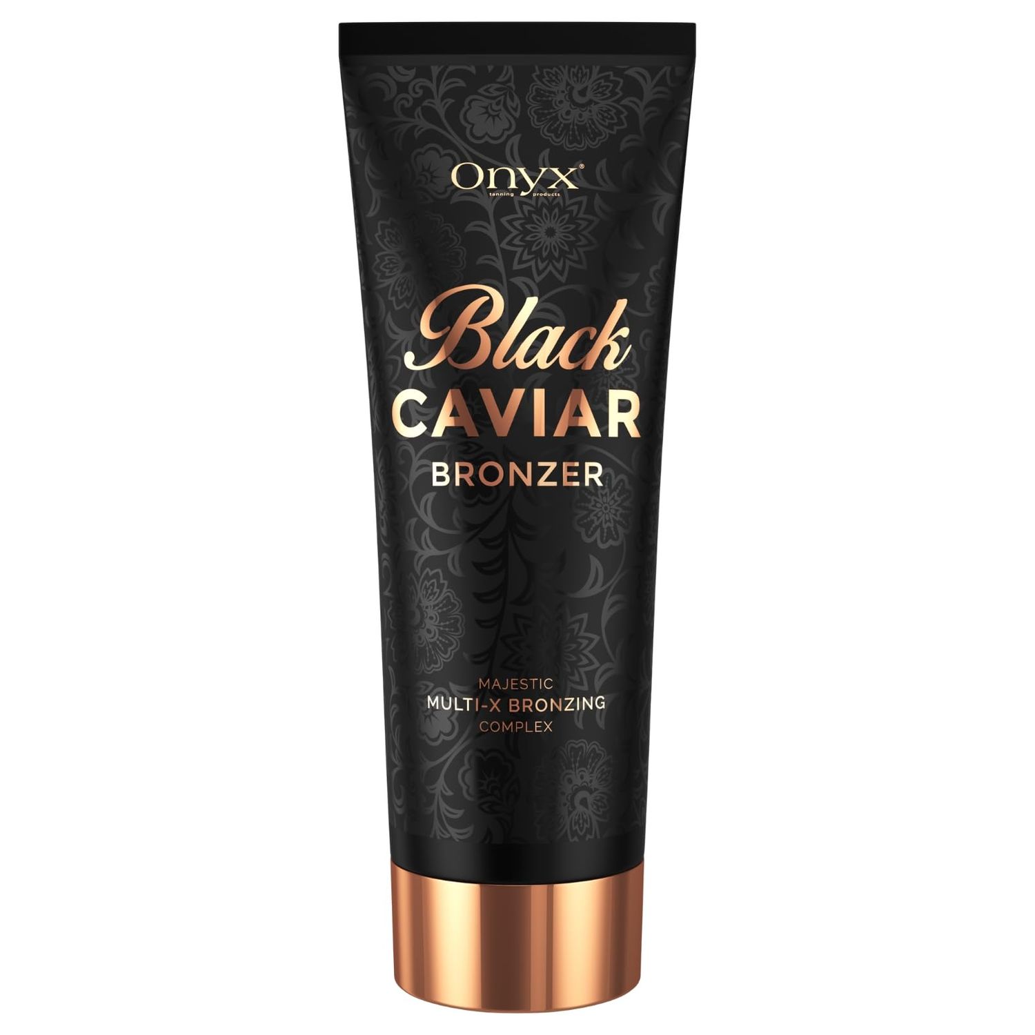 Onyx Black Caviar Dark Tanning Lotion - Advanced Black Bronzer &amp; Instant Tan Enhancer, Get Insanely Dark Tan for Men &amp; Women, Tinted Moisturizer with Instant Results for Indoor &amp; Outdoor