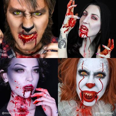 Mehron Makeup Stage Blood | Realistic Fake Blood For Halloween | Stage Blood Makeup | Washable Fake Blood for Special FX, Stage & Screen, Halloween, & Cosplay (4.5 oz) (Bright Arterial)