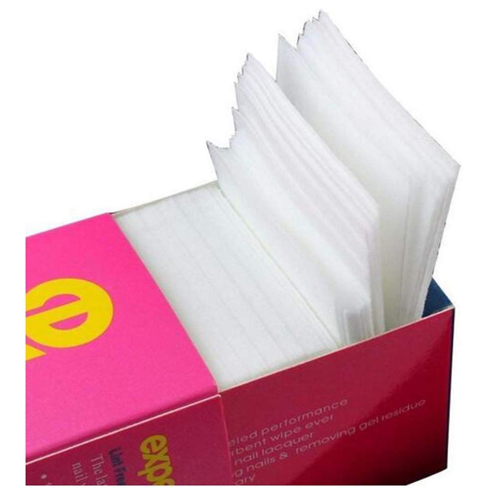 325PCS/Box Professional Lint Free Nail Wipes Nail Art Gel Polish Remover Cotton Pad Nail Wipe