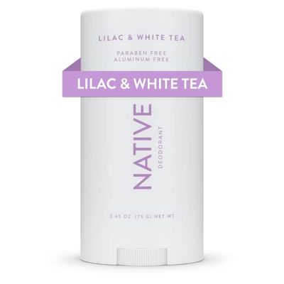 Native Deodorant Contains Naturally Derived Ingredients, 72 Hour Odor Control | Seasonal Scents for Women and Men, Aluminum Free with Baking Soda, Coconut Oil and Shea Butter | Lilac &amp; White Tea