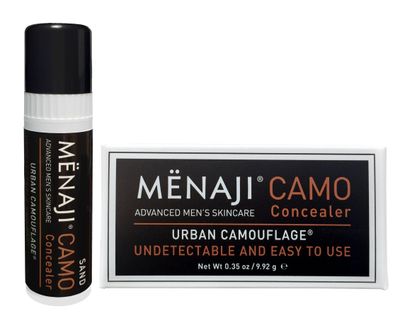 MNAJI URBAN CAMOUFLAGE Concealer Stick for Men - Skin Foundation Concealer for Dark Circles, Acne, Under Eye - Corrector - Mens Cosmetics - Sand - 0.35oz