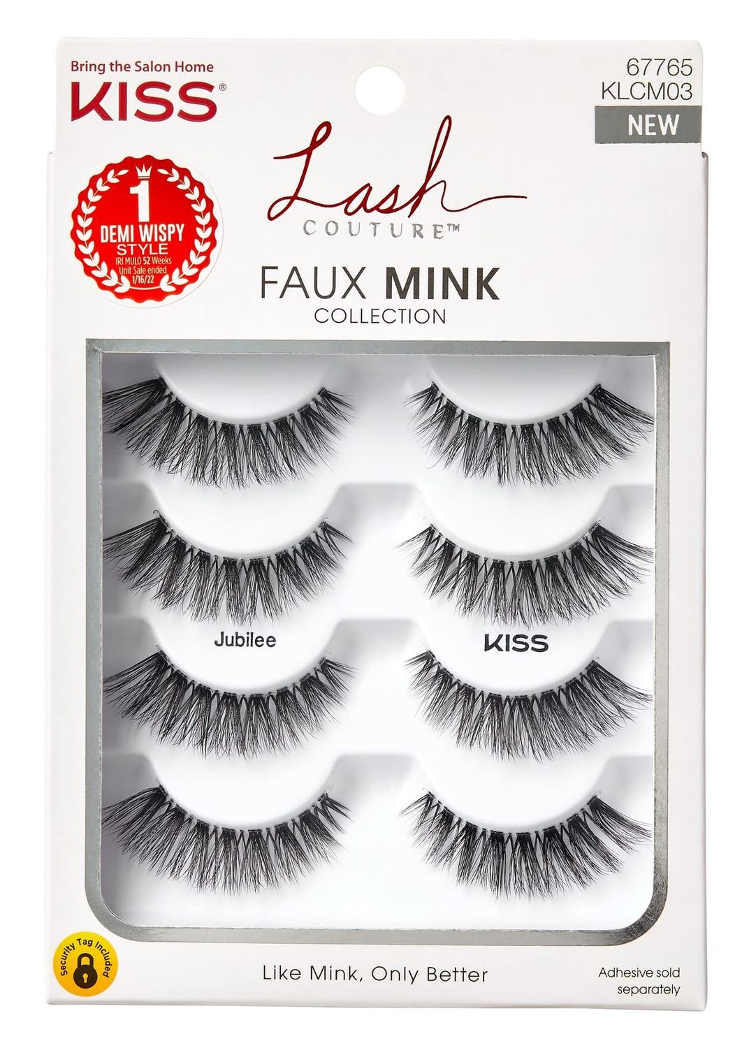 Kiss Lash Couture Faux Mink Jubilee Multi-Pack (Pack of 2)