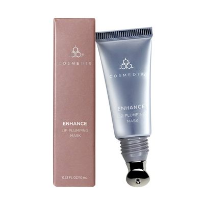 COSMEDIX Enhance Lip-Plumping Mask, Ultra-Nourishing, Intense Hydration &amp; Moisture, Shea Butter &amp; Cocoa Seed Butter, Cruelty &amp; Gluten Free