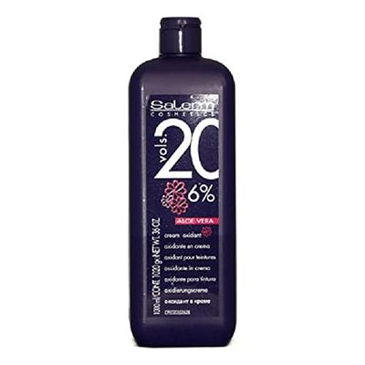 Salerm Cosmetics Salerm Cream Oxidant Volume 20 6% with Aloe Vera 36 Oz