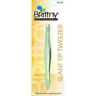 Brittny Professional Slant Tip Tweezers