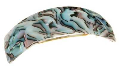 France Luxe Rectangle Volume Barrette - South Sea