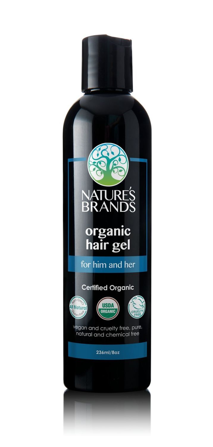 Hair Gel Organic 8 Oz Bottle Made By Herbal Choice Mari
