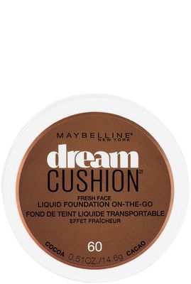 Maybelline New York Dream Cushion Fresh Face Liquid Foundation, Cocoa, 0.51 Ounce