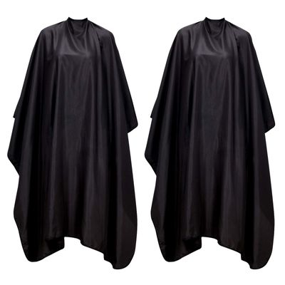 Oak Leaf Hair Salon Capes, Water-resistant &amp; Antistatic Salon Haircut Capes with Snap Closure for Hair Cutting &amp; Styling, 57x67 Inches, Pack of 2