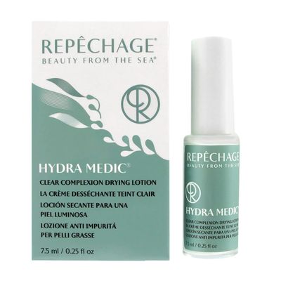 Repechage Drying Lotion Acne Spot Treatment - 0.25 FL Salicylic Acid &amp; Fruit Acid Formula | Rapid Pimple &amp; Blemish Reduction | Overnight Acne Treatment for Teens &amp; Adults