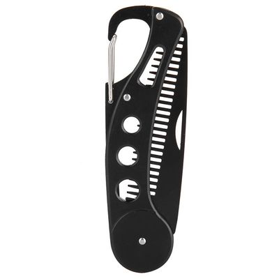 Delaman Men&#39;s Stainless Steel Folding Multifunctional Pocket Comb for Beard and Mustache Styling