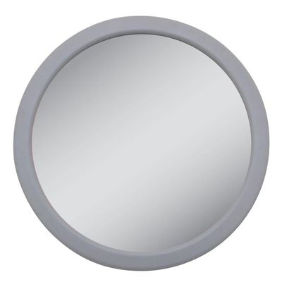 Zadro 3.75&quot; Dia. Compact Mirror 12X Travel magnifying Mirror 18 Strong Suction Cup Wall Mounted Makeup Mirror for Shower