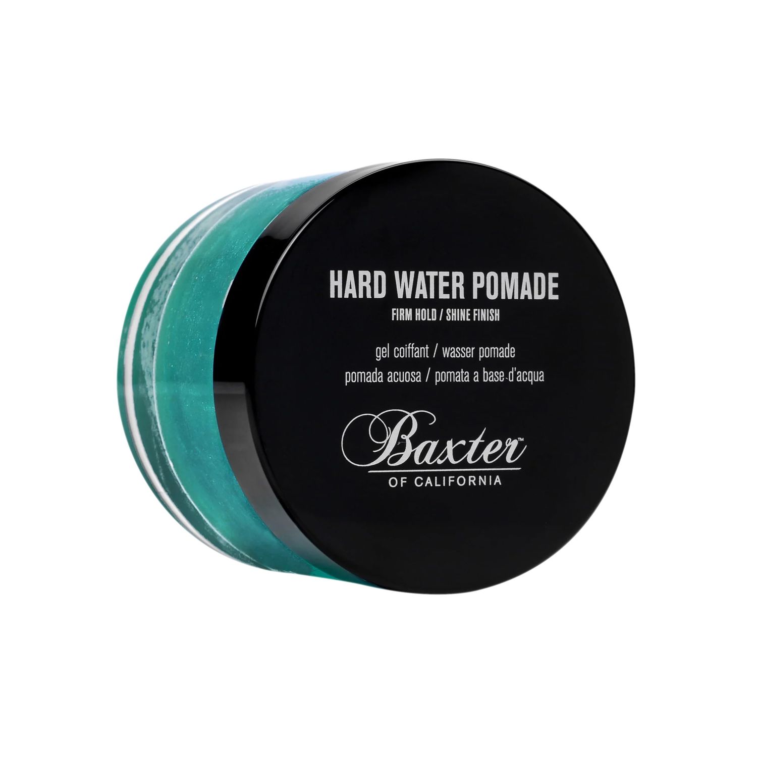 Baxter of California Hard Water Pomade for Men | Shine Finish | Firm Hold | Hair Pomade | 2 fl. oz.