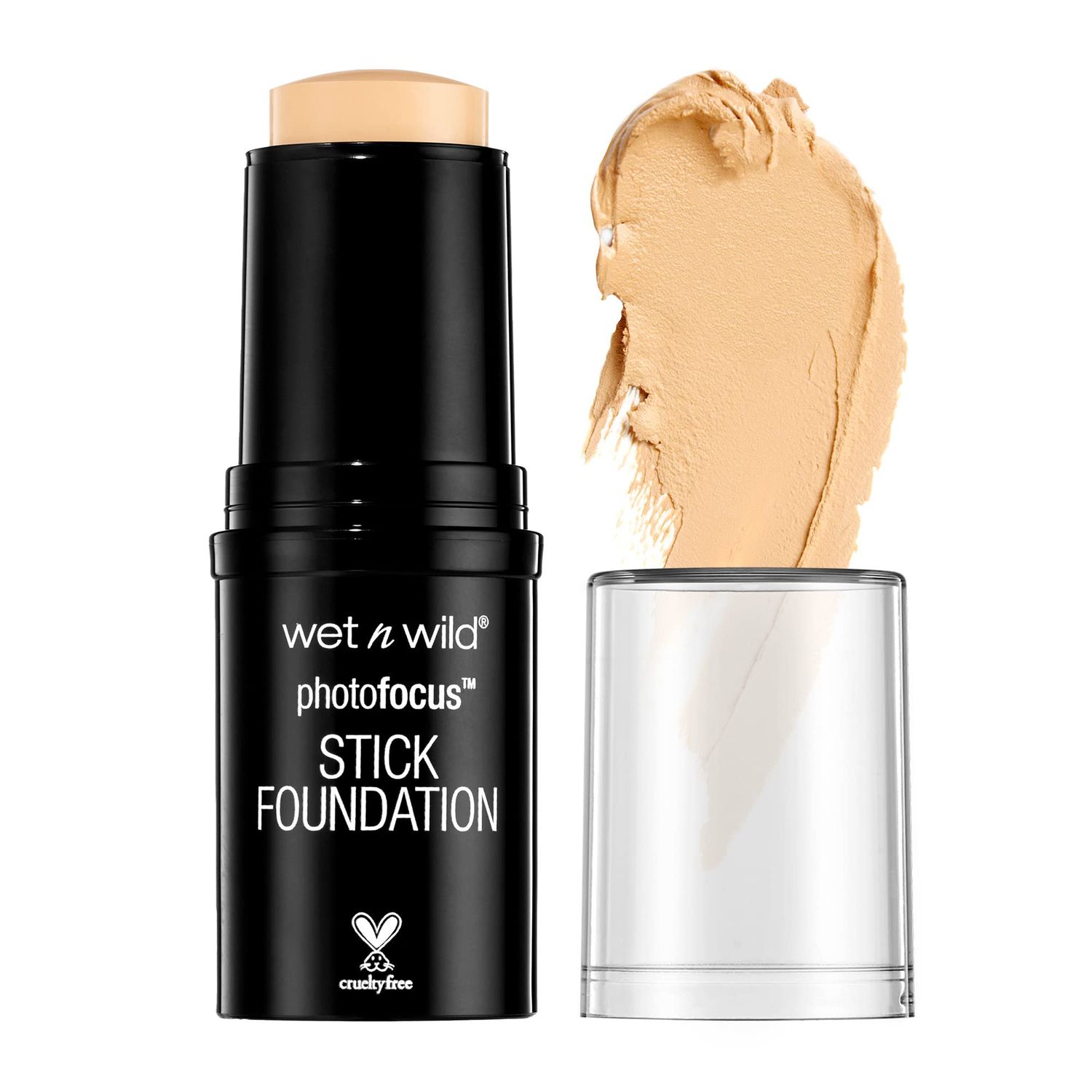 wet n wild Photo Focus Matte Foundation Stick Makeup, Porcelain | Vegan &amp; Cruelty-Free