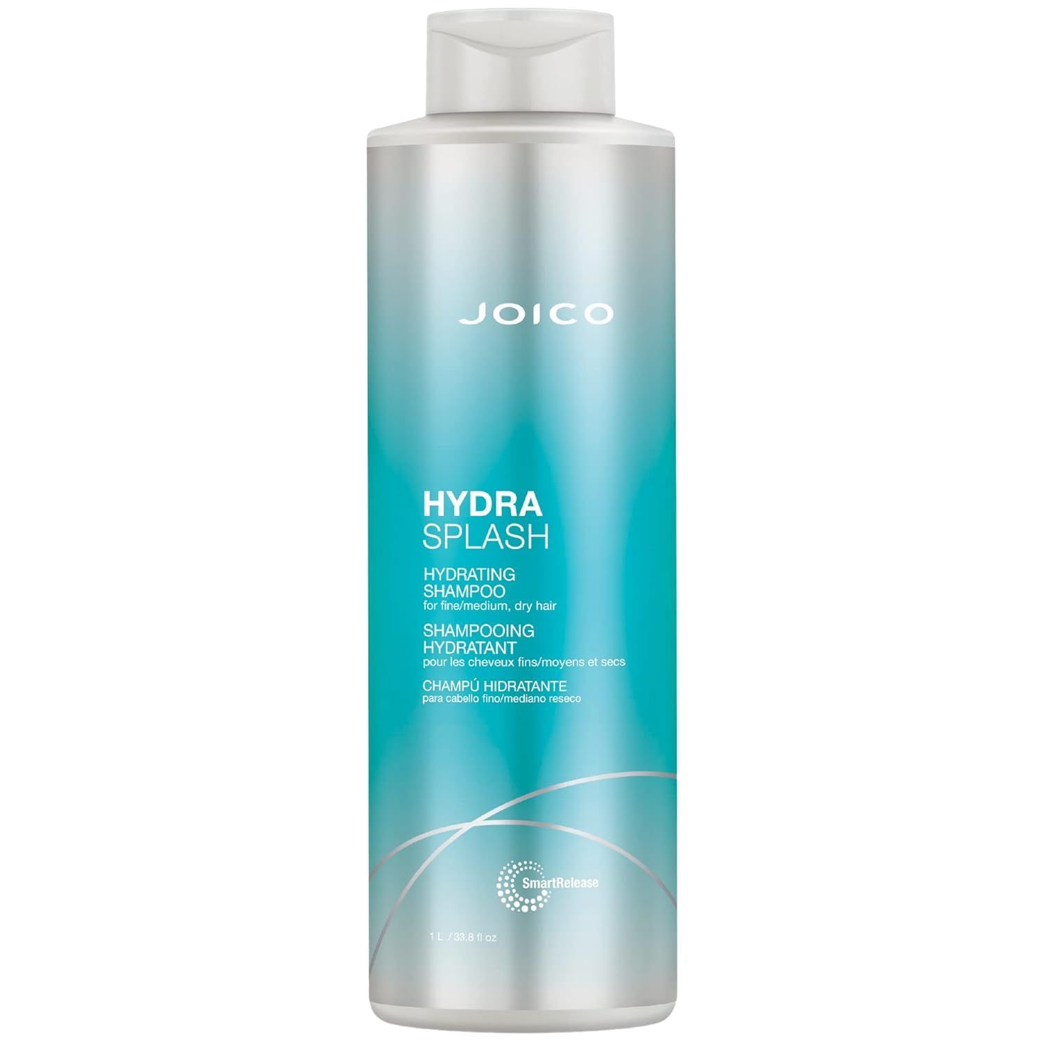 Joico HydraSplash Hydrating Shampoo | For Fine, Medium, Dry Hair | Replenish Moisture | Add Hydration &amp; Softness | With Sea Kelp &amp; Coconut Water | 33.8 Fl Oz