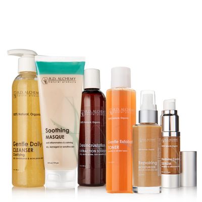 RD Alchemy - Desincrustation Solution Set to help soften and open pores to make blackhead extractions easier. Complete facial skincare kit for use by everyone including professionals &amp; Estheticians