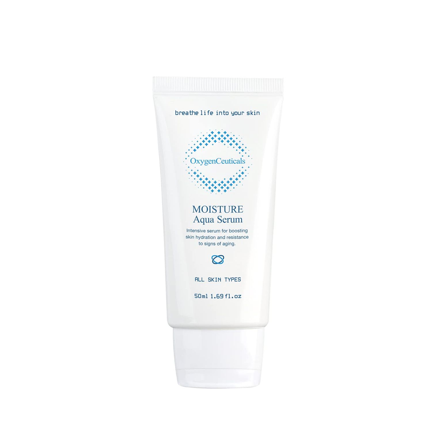 OxygenCeuticals Moisture Aqua Serum | Ultra-Intensive Hydrating Gel Serum for Dry, Flaky Skin | 50ml / 1.69 fl. oz