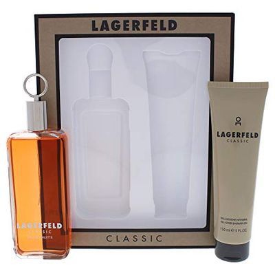 Karl Lagerfeld Paris, 2count, 5/edt spray 5 ounce &amp; shower gel 5 ounce, AF-3386460102865