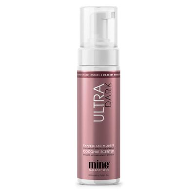 MineTan Ultra Dark Self Tanning Foam | Bronze Collection - Best Fake Tanner Mousse for a Deep Instant Bronzing Glow, 1 Hour Express, Face &amp; Body, Ultra Hydrating Formula, Coconut Scented, 6.7 Fl Oz