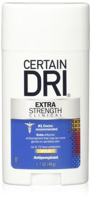 Certain Dri Solid Anti-Perspirant (4 Pack)