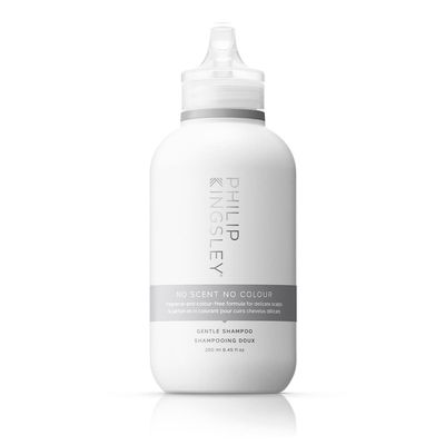 PHILIP KINGSLEY No Scent No color Shampoo for Sensitive Delicate Scalps Daily Use Gentle Cleansing Shampoo Unscented Fragrance-Free Color-Free Vegan-Friendly for All Hair Types, 8.45 oz