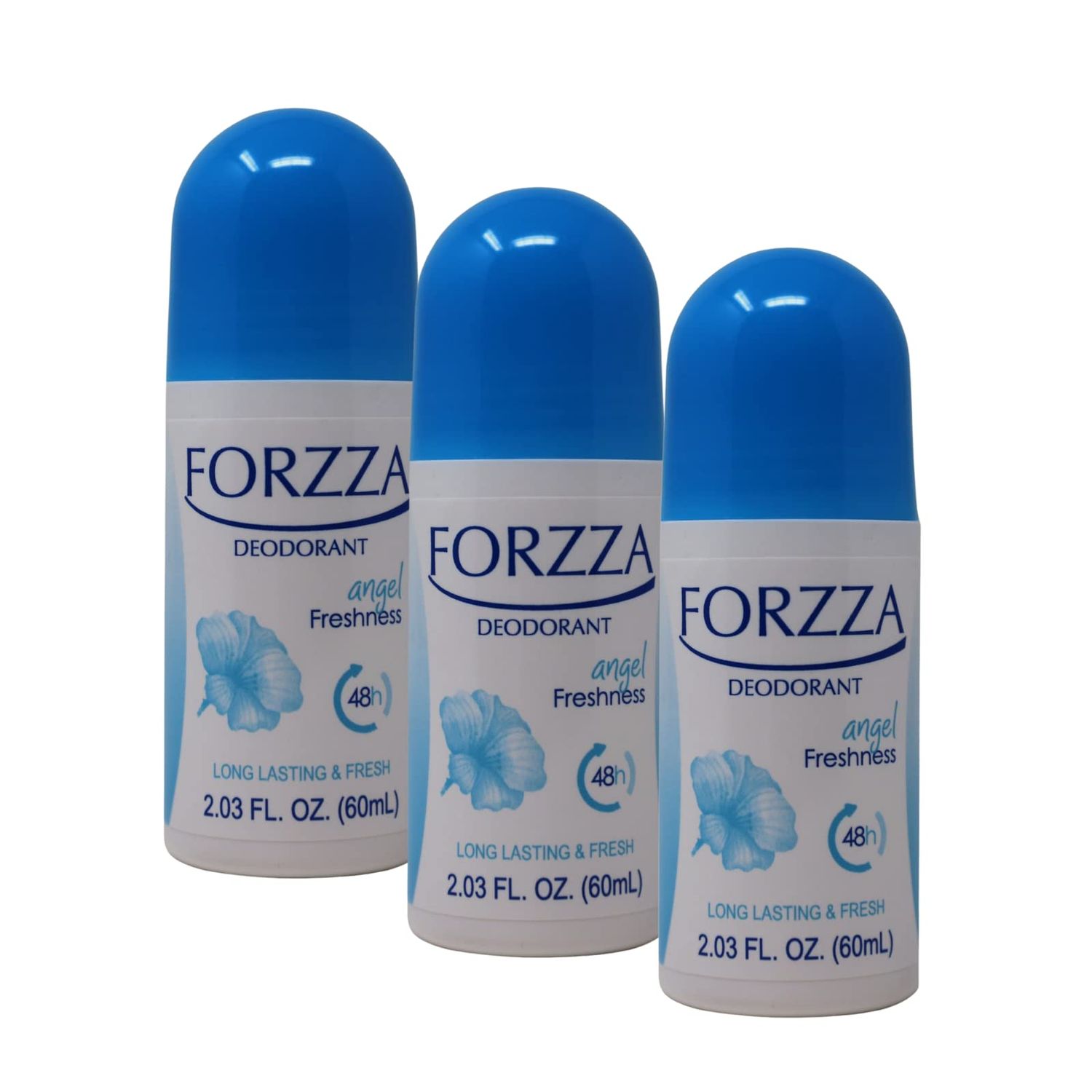 FORZZA Forzza Roll-on Deodorant Angel Freshness, 3-pack Of 2.03 Ounce Roll On, 3 count