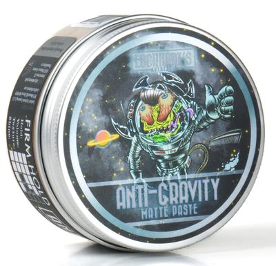 Lockharts Authentic Anti-Gravity Matte Paste - Handcrafted Pomades for Men - High Texture, Low Shine - Made With Cucumber &amp; Rosemary Extract - Fortuna Scent (3.4oz.)