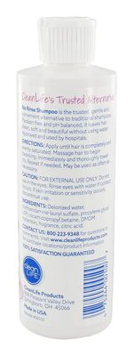 No-Rinse Shampoo and Conditioner Bundle - 8 fl oz per Bottle - Leaves Hair Fresh, Clean and Odor-Free