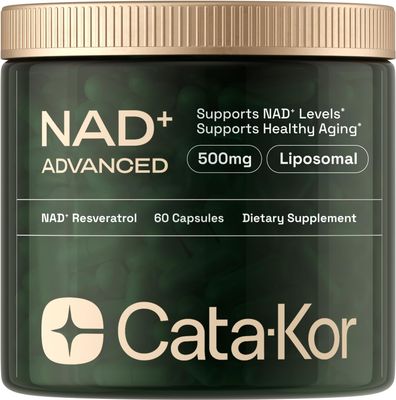 NMN Supplement Alternative - Liposomal NAD w/Resveratrol - High Purity NAD Supplement for Anti-Aging, Energy, Focus