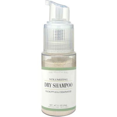 Yellow Bird Dry Shampoo Powder | Natural &amp; Organic | Non-Aerosol | For Blonde, Brunette, &amp; Dark Hair | No Benzene, Vegan
