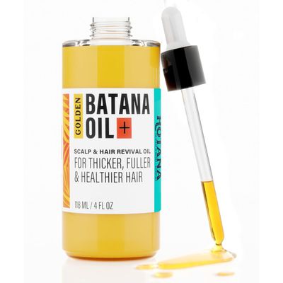 Golden Batana Oil | Dr Sebi Organic Hair Growth Oil from Honduras for Fuller, Thicker &amp; Healthier Hair | 4 oz