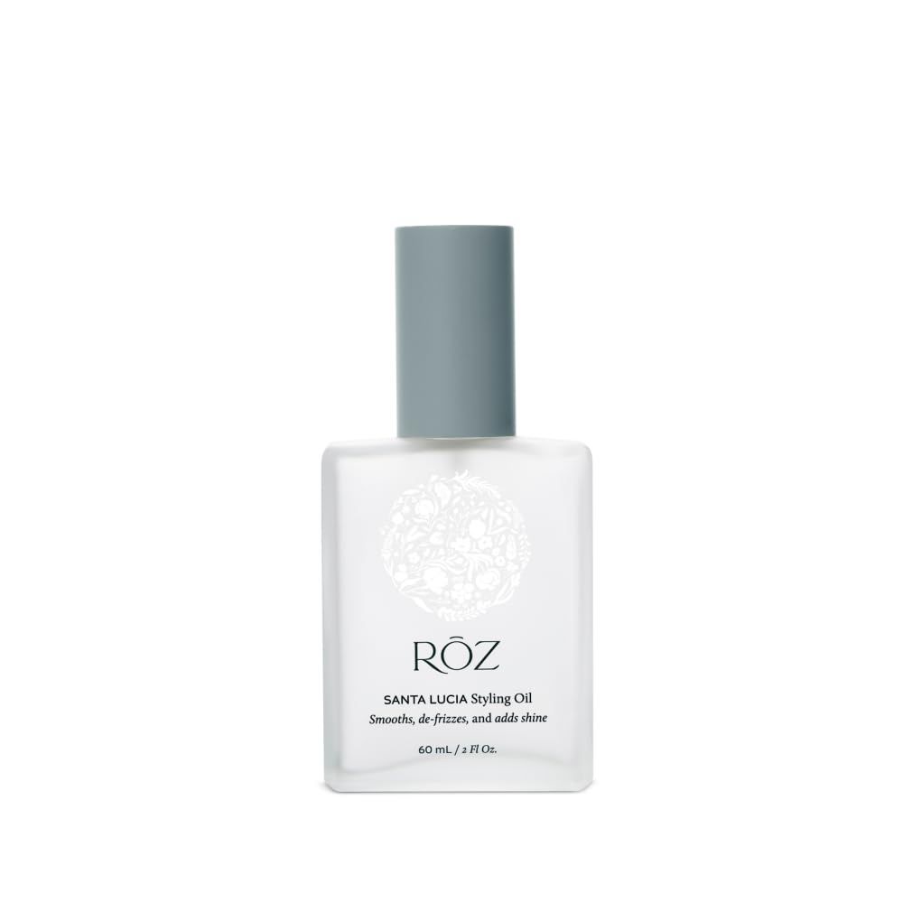 R?Z Santa Lucia Styling Oil - Lightweight, Nourishing Hair Oil, a Foundation for Daily Styling, Frizz Control and Shine - Heat Protectant, Vegan, for All Hair Types - 2 Fl.Oz / 60 ml